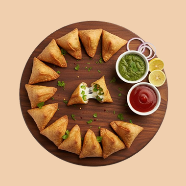 Cheese Jalepenos Mini Samosa