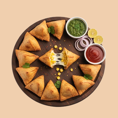 Cheese corn Mini Samosa