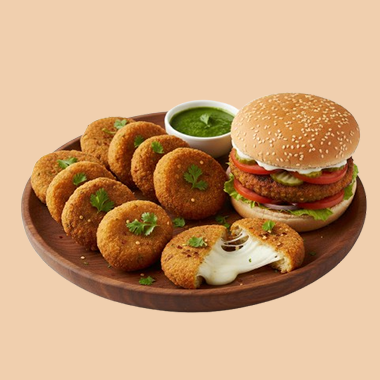 Cheese Melted Tikki